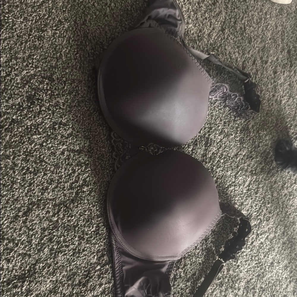 Natori Brown Seamless Bra with Adjustable Straps